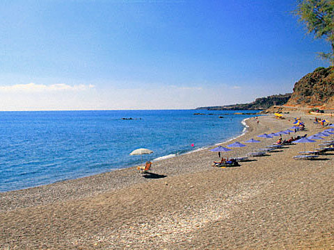 beach, Rodakino, Crete, Greece